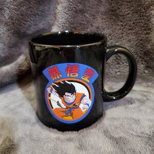 CultureFly Dragon Ball Z Animation Black 16 oz Mug Coffee Cup Manga Anime